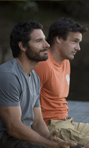 Ed Quinn in the funny camp movie The Rainbow Tribe
